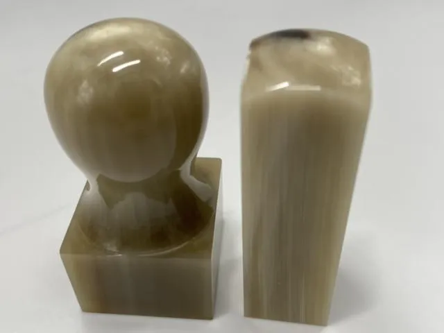 特級赤牛角公司大小章(手工)