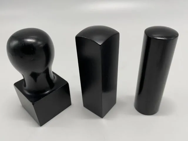黑檀公司大小章(手工)