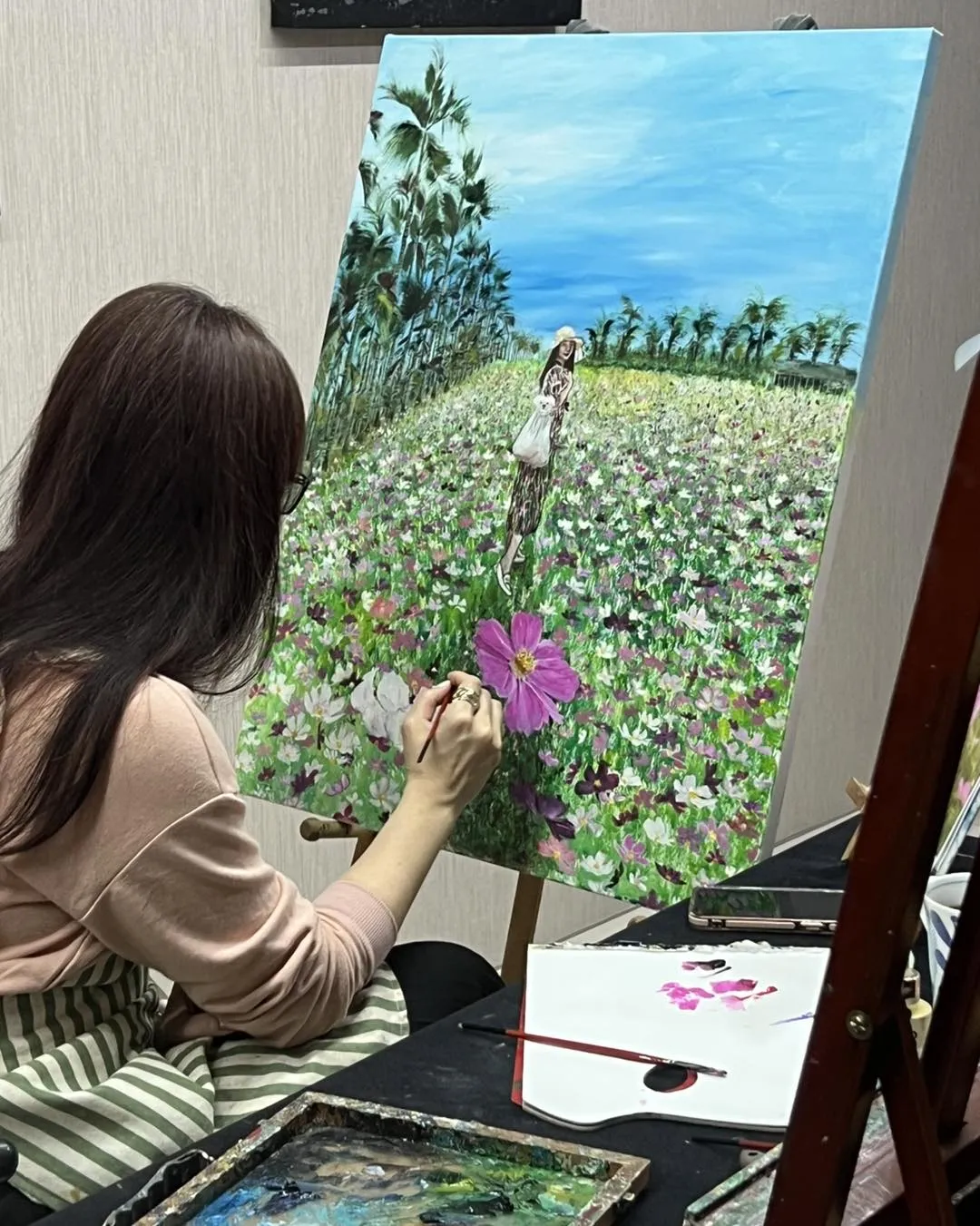 梅子輕鬆學油畫工作室-0321