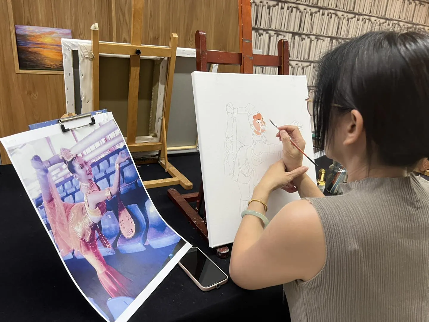 梅子輕鬆學油畫工作室-0509