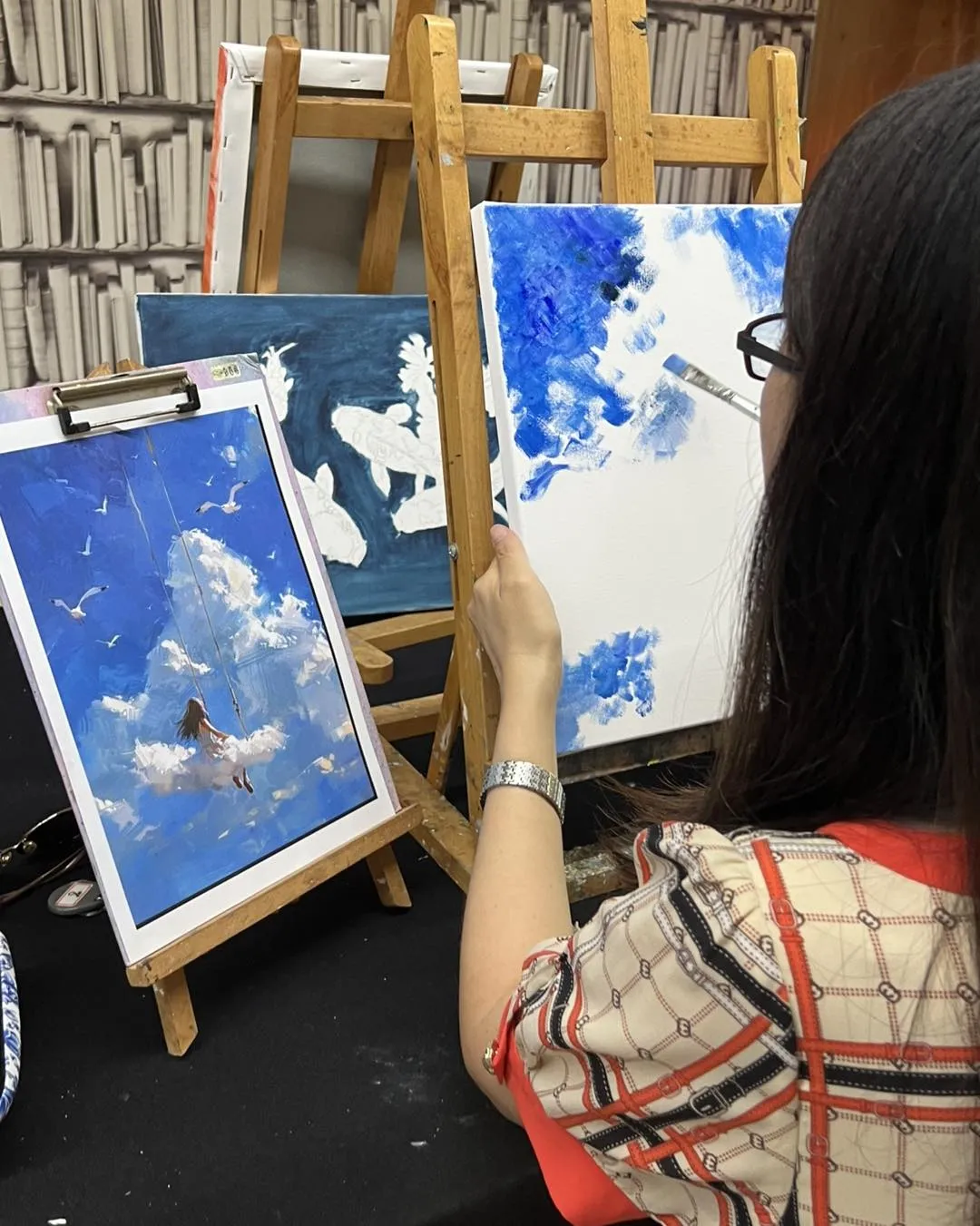 梅子輕鬆學油畫工作室-0520