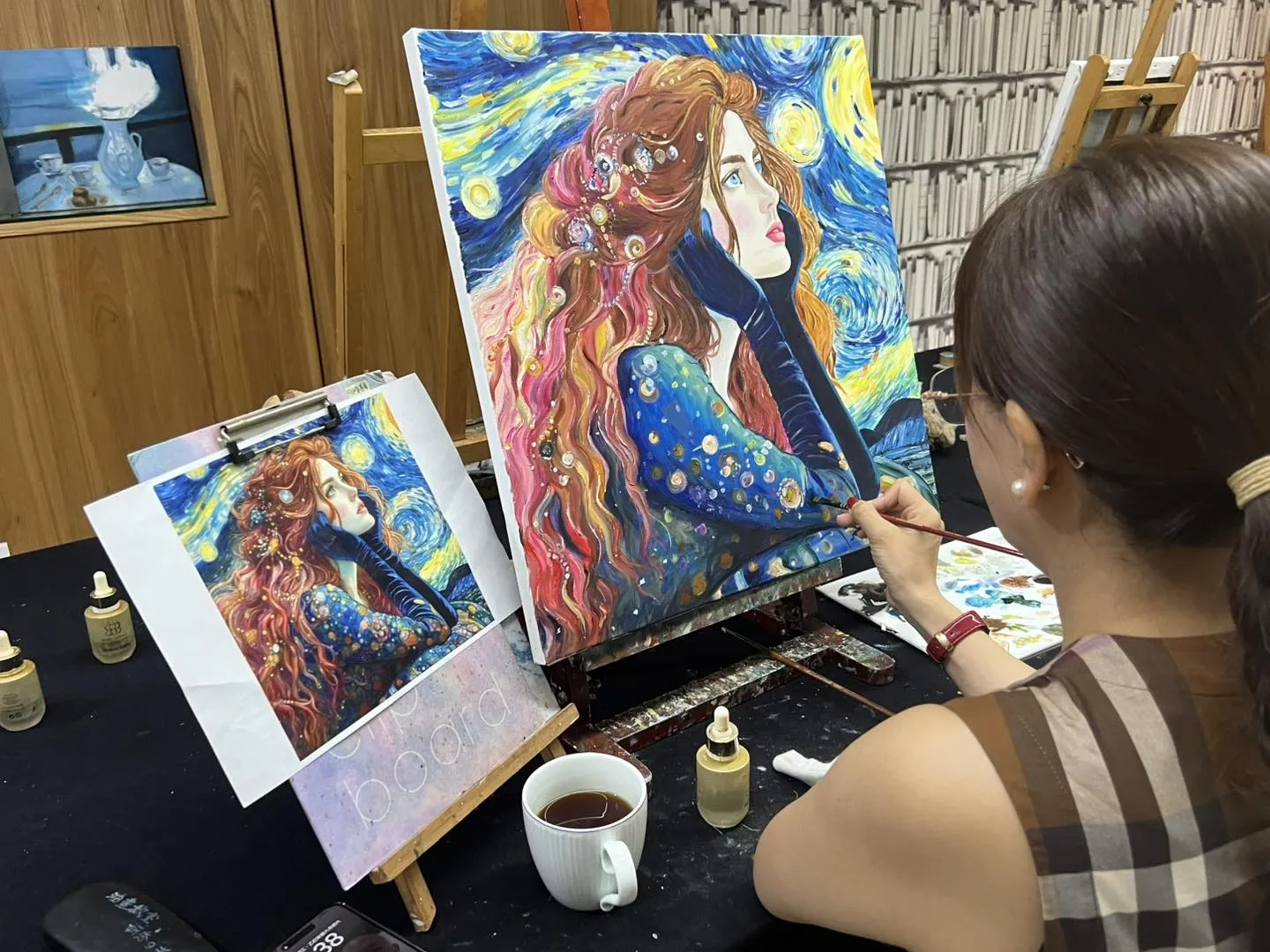 梅子輕鬆學油畫工作室-0805