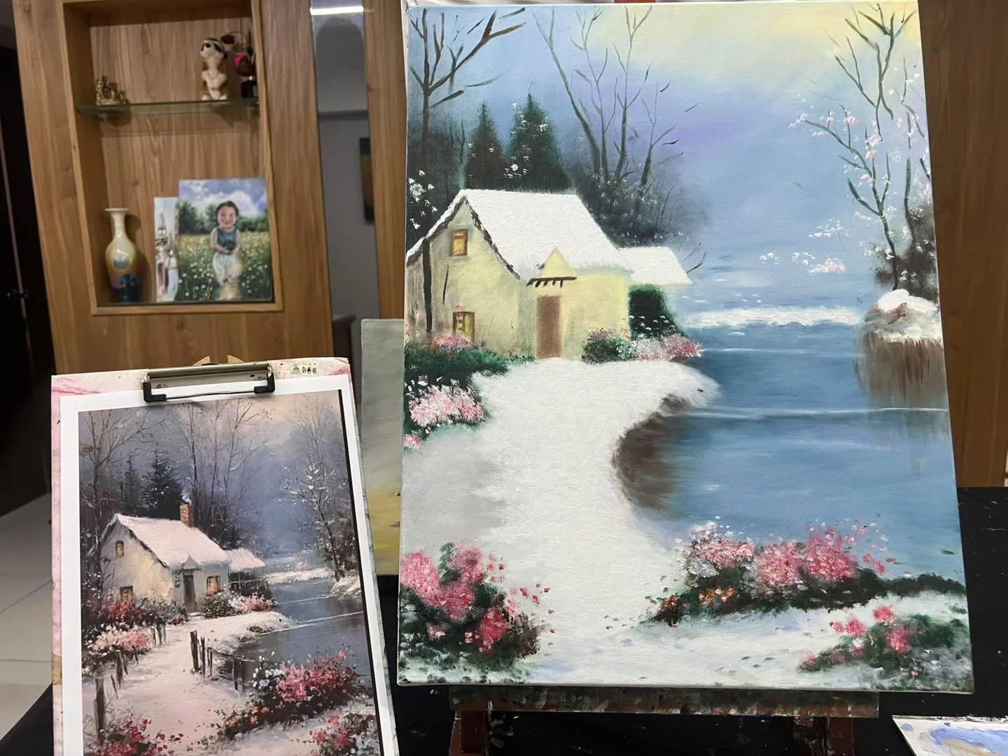 梅子輕鬆學油畫工作室-0110