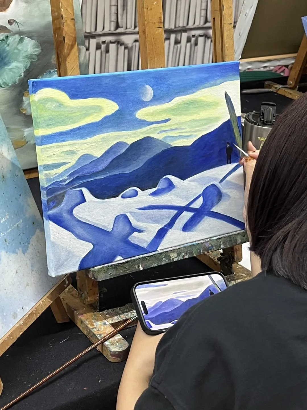 梅子輕鬆學油畫工作室-0201