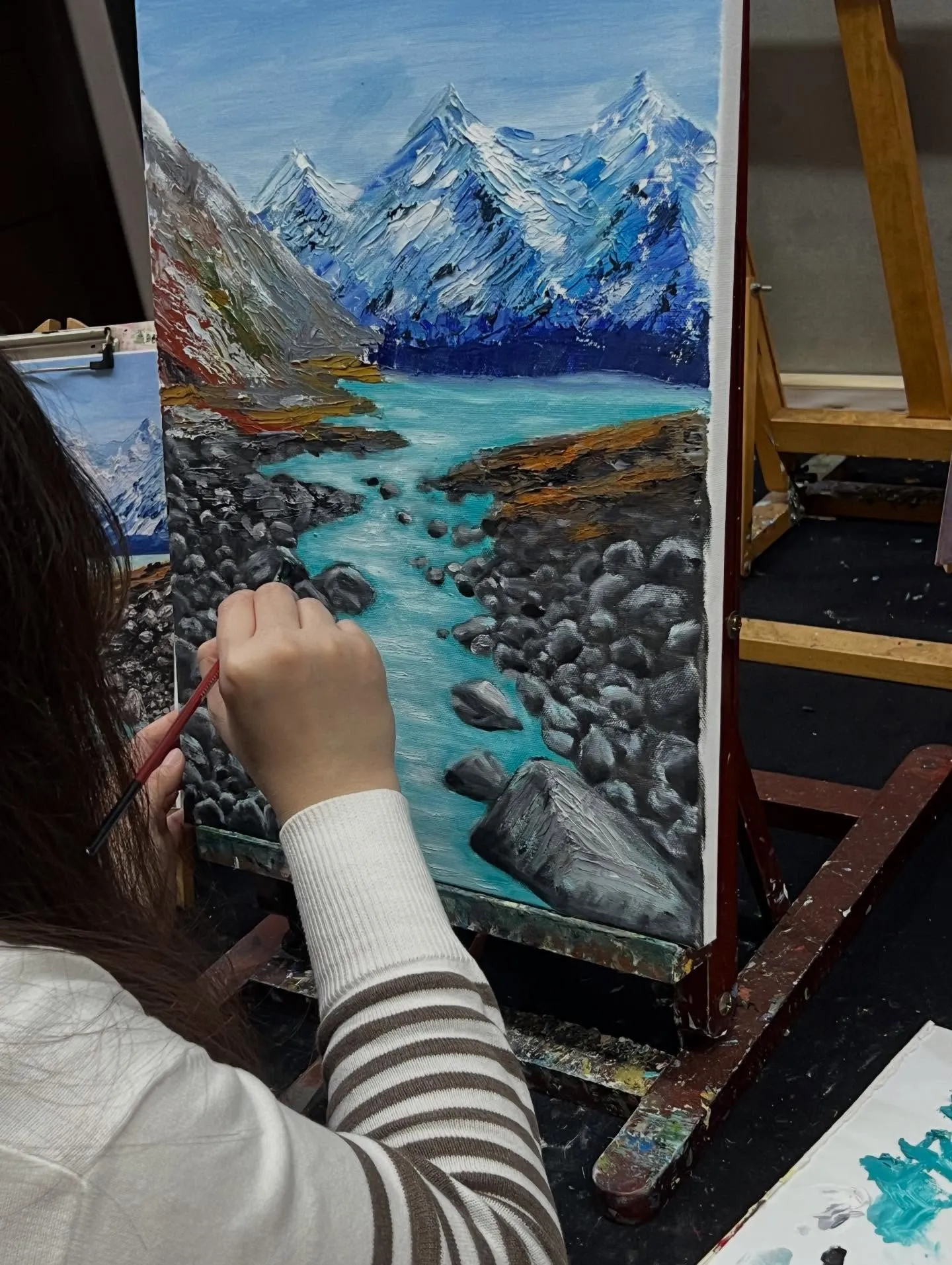 梅子輕鬆學油畫工作室-0207