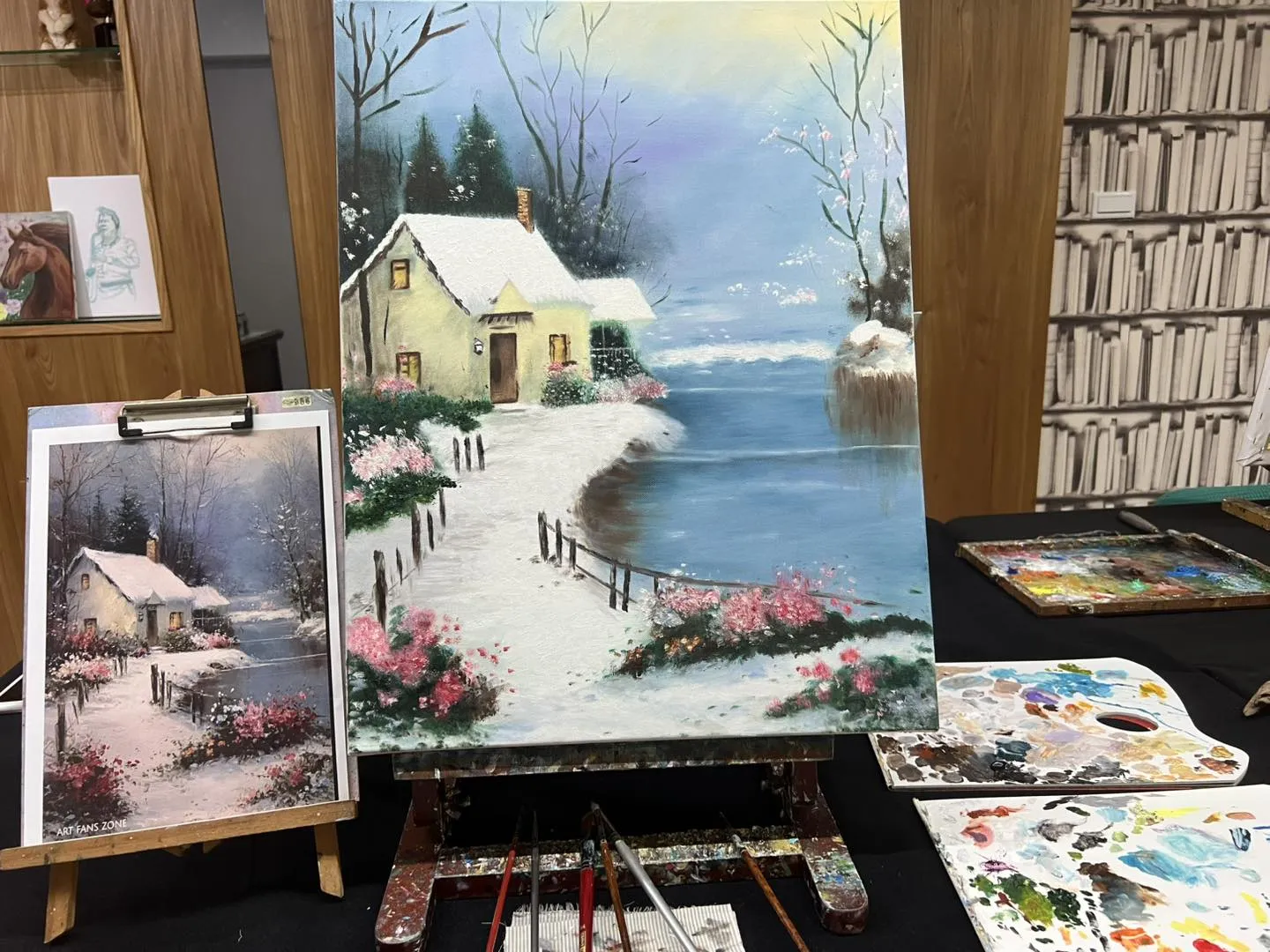 梅子輕鬆學油畫工作室-0228