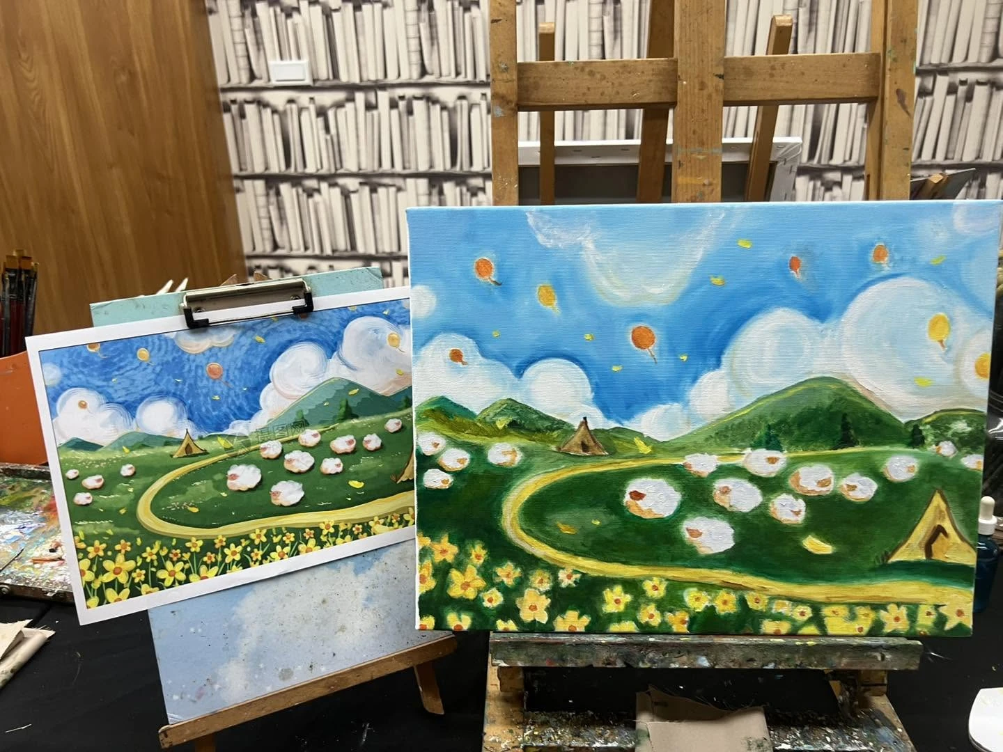 梅子輕鬆學油畫工作室-1004