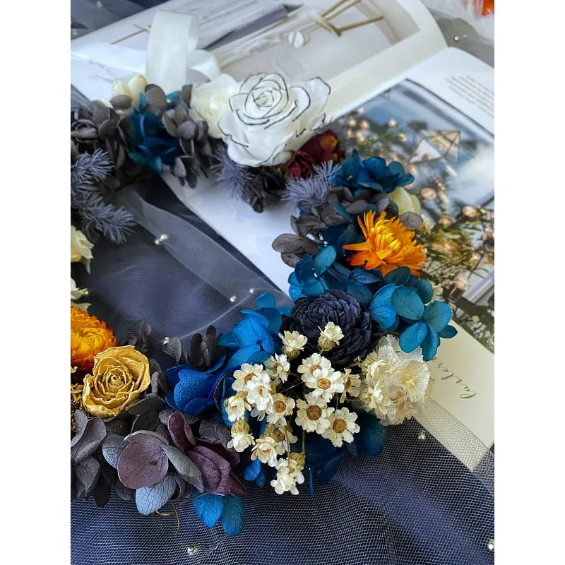 [課程]乾燥花 永生花花圈 體驗課