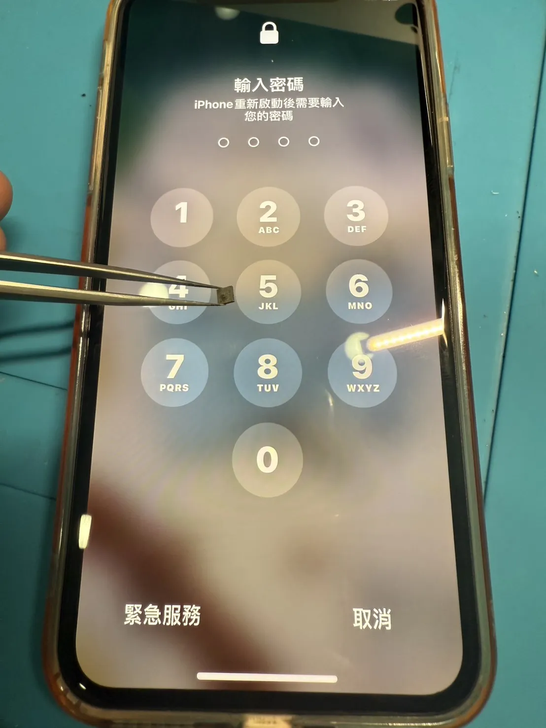 iphone X無法開機 主機板維修
