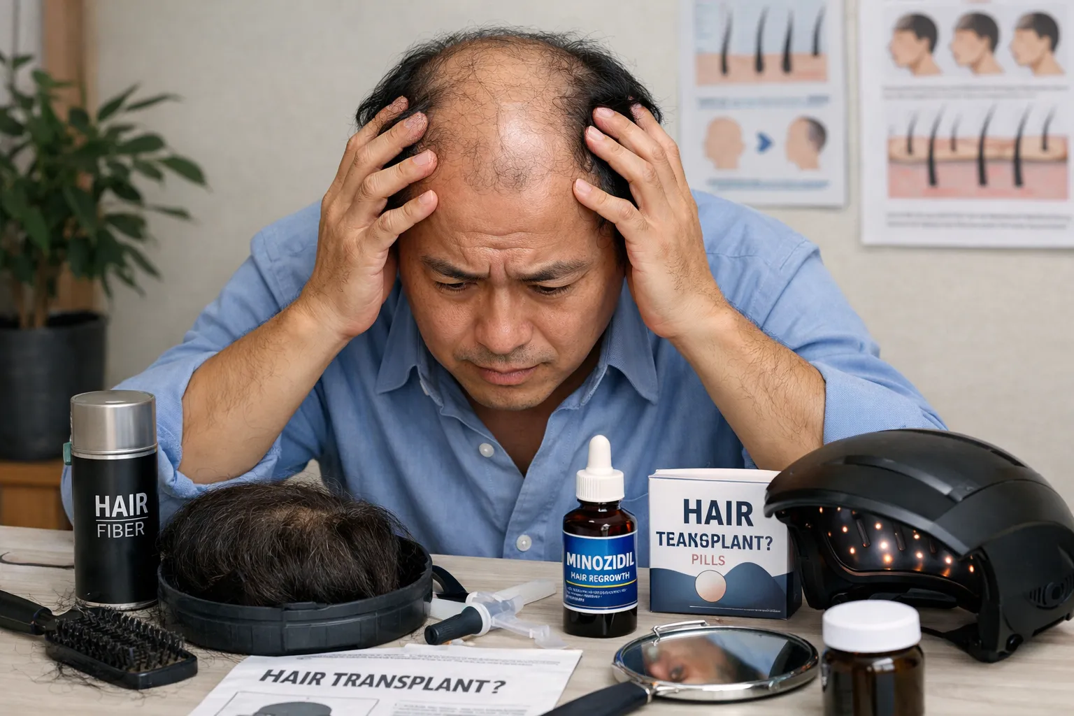 我該紋髮、育髮還是植髮?有什麼不同? 台中紋髮 | 台中育髮 | 外泌體療程