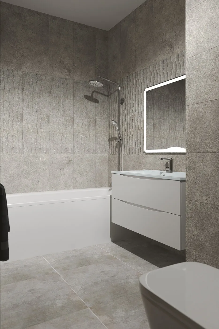 巴爾地摩花磚-棕