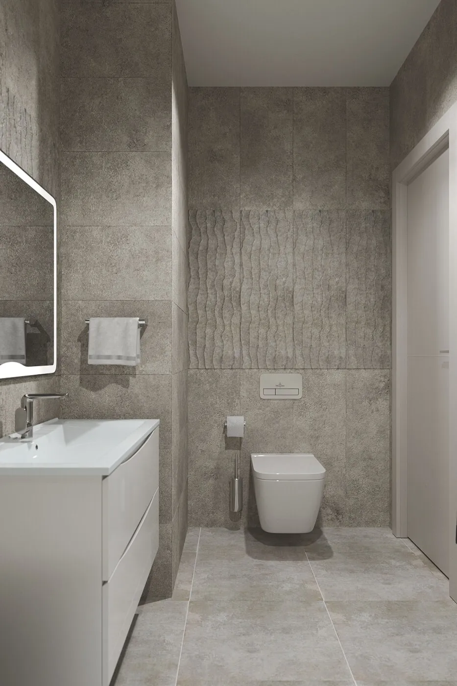 巴爾地摩花磚-棕