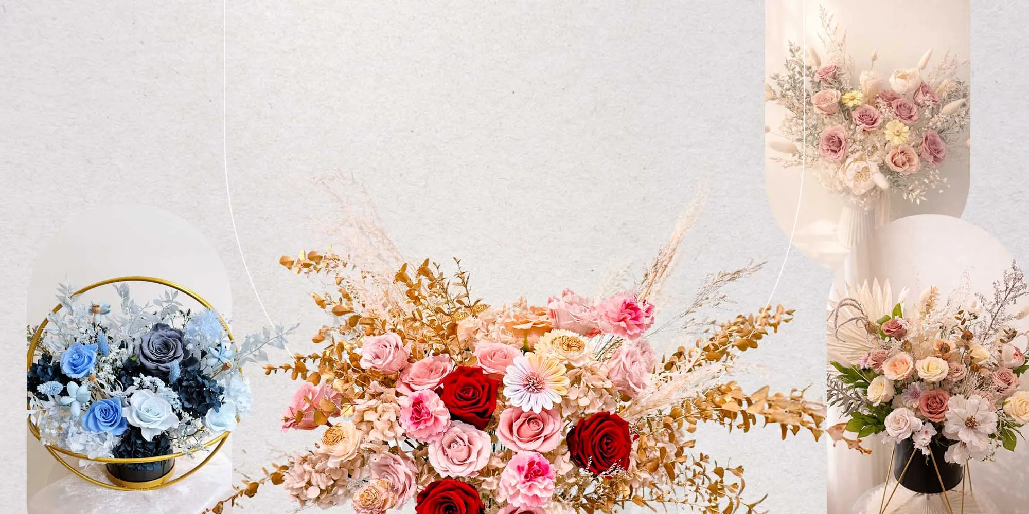 La ViE PARTY 乾燥花 不凋花-永生花店,永生花藝設計,雲林永生花店,虎尾永生花店