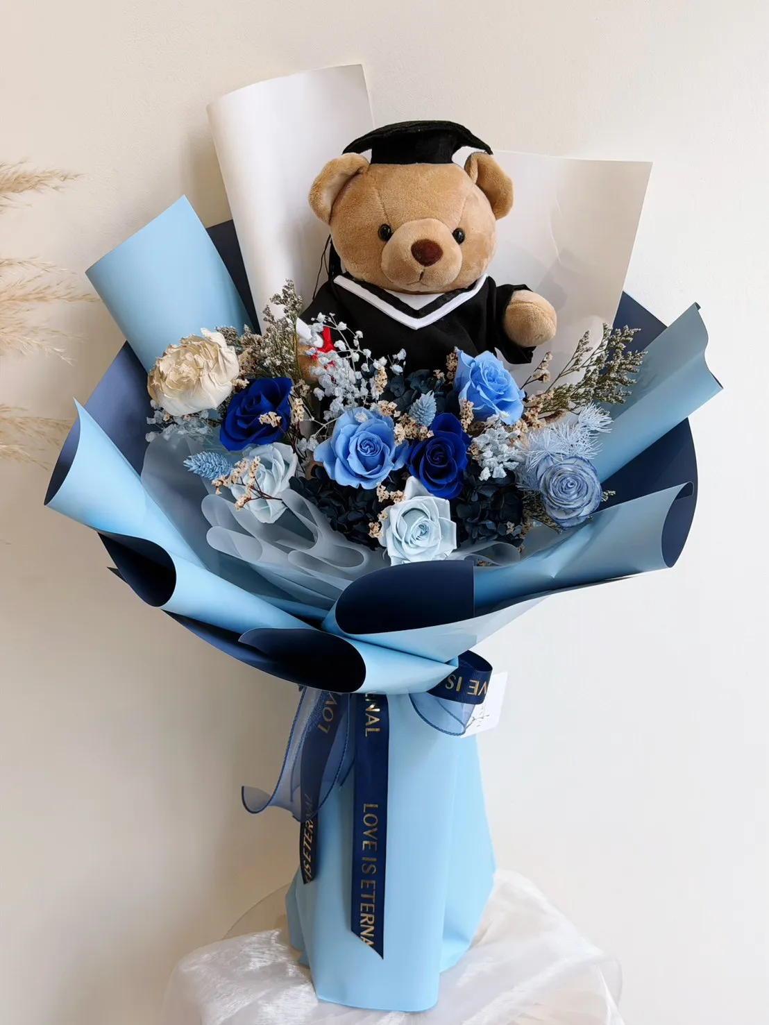 畢業永生花束