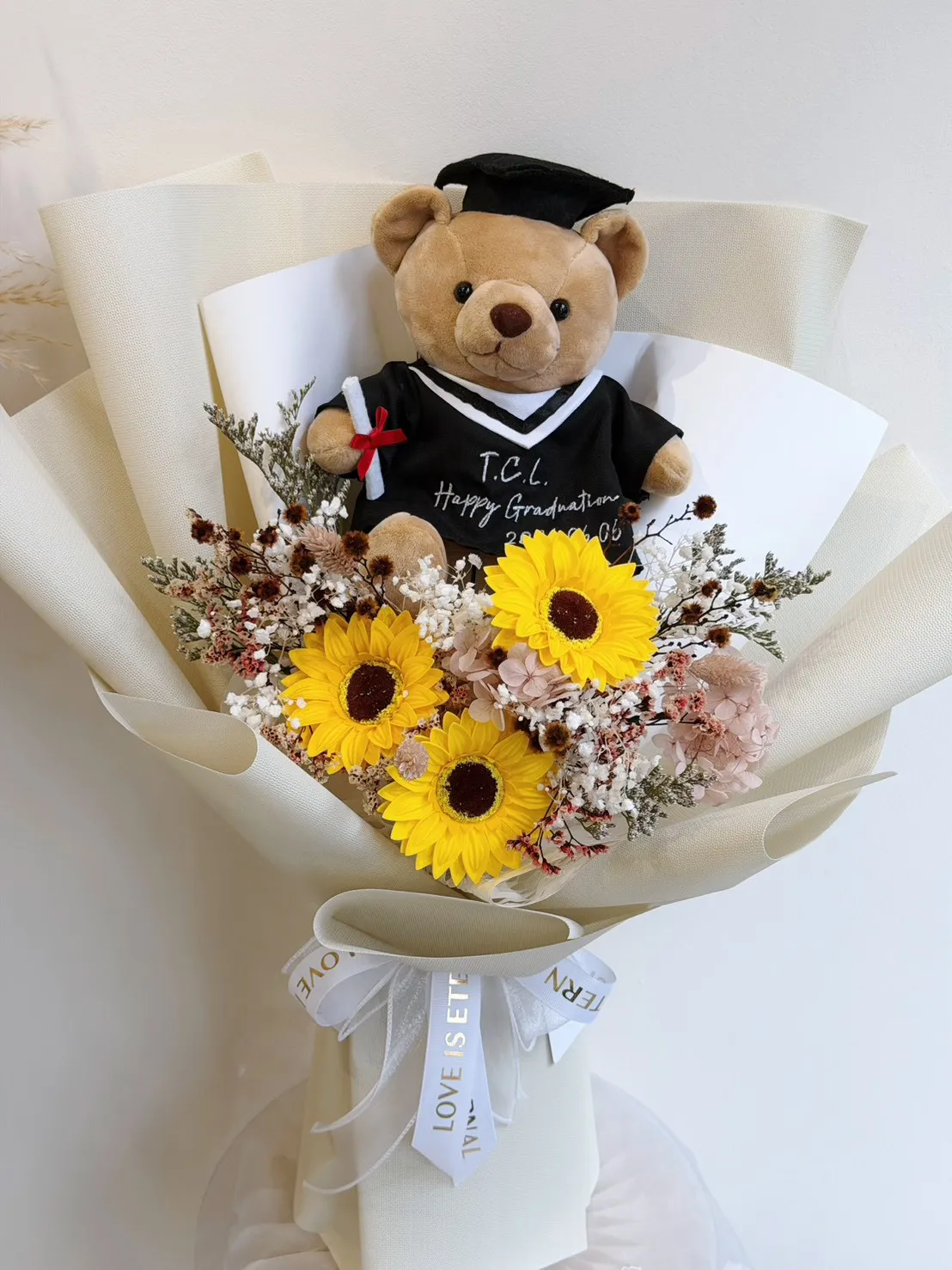 畢業永生花束