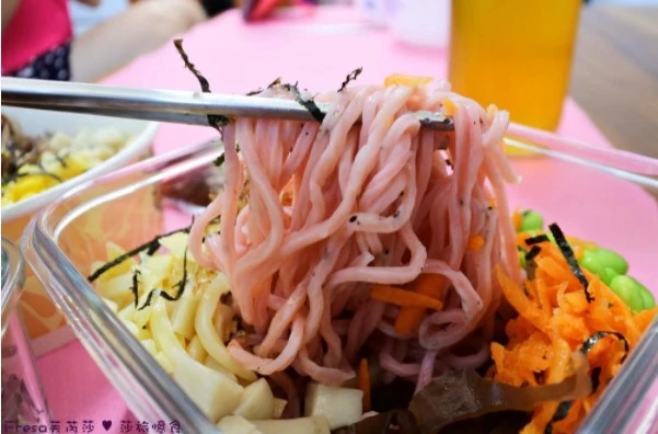 台南涼麵【老魯記魯八宝涼麵】彩色健康涼麵風味.自選八種配料繽紛又好吃