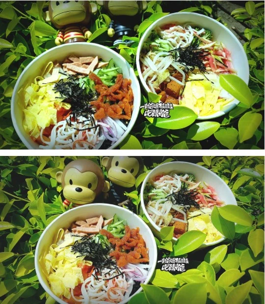 老魯記魯八宝涼麵。高雄左營美食新首選，數種醬汁、麵條、配菜任選自由配，冰鎮手法、獨特麵條更是讓人凍抹條的必吃條件。