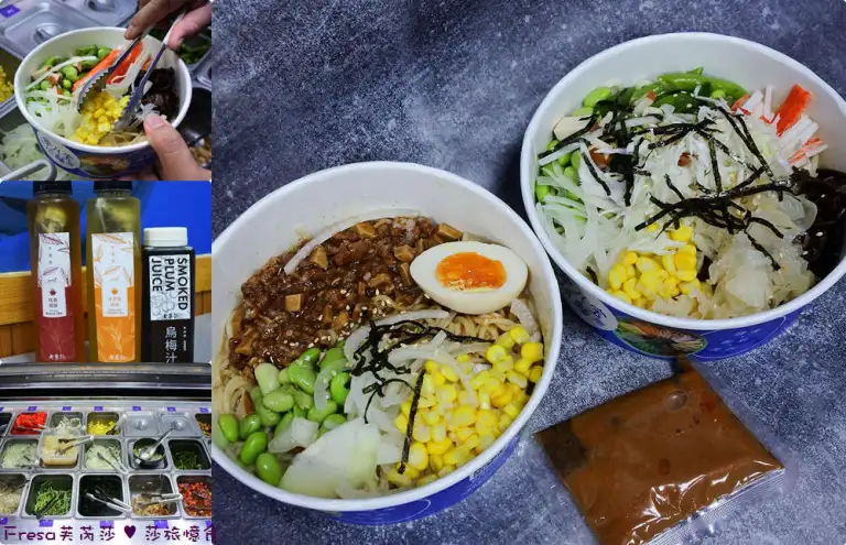 高雄涼麵【老魯記魯八宝涼麵】獨家炸醬Ｘ麻醬「魯記雙醬麵」超噴香夠味.彩色涼麵／熱拌麵一吃就愛上│高雄總店│苓雅區美食