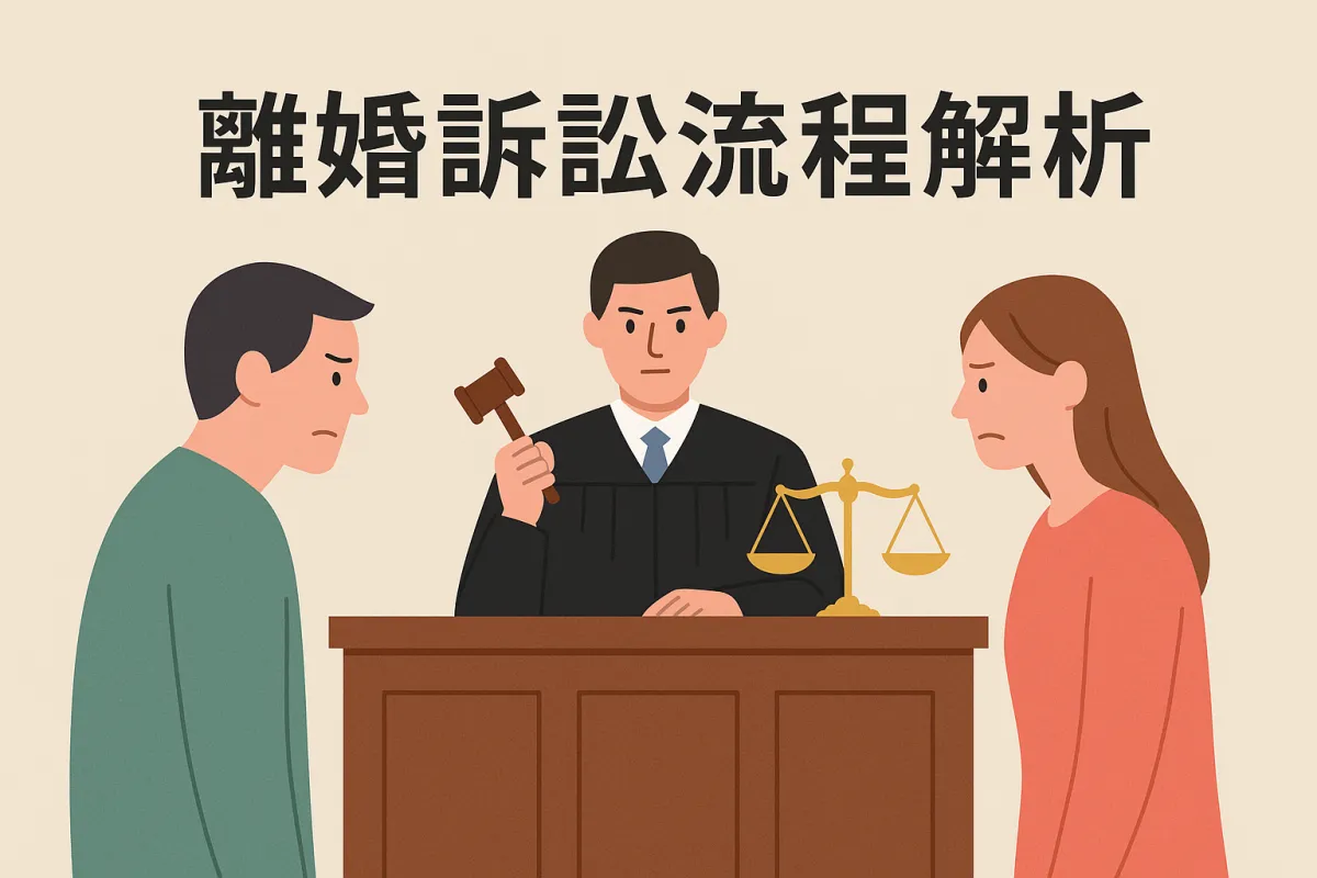 離婚訴訟流程解析｜從起訴到判決，律師帶你完整掌握