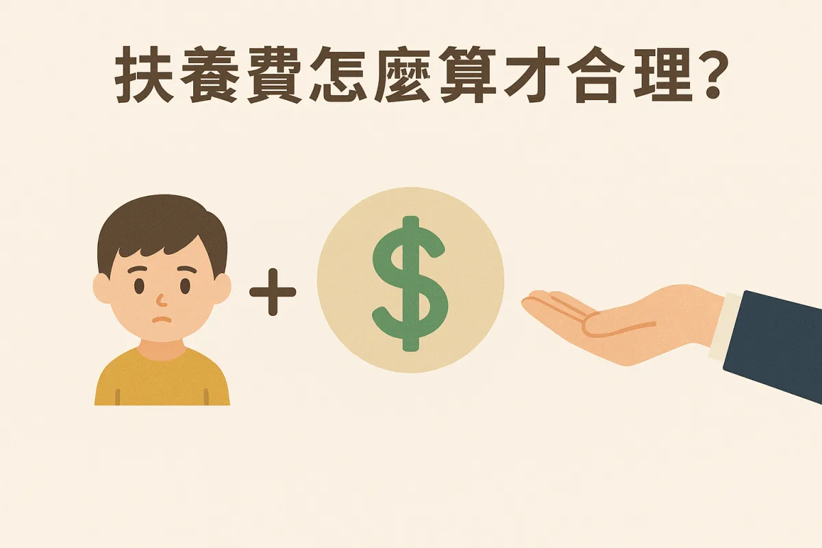 扶養費怎麼算才合理？法院實務認定與調整標準一次搞懂
