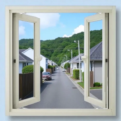 隔音氣密推開窗