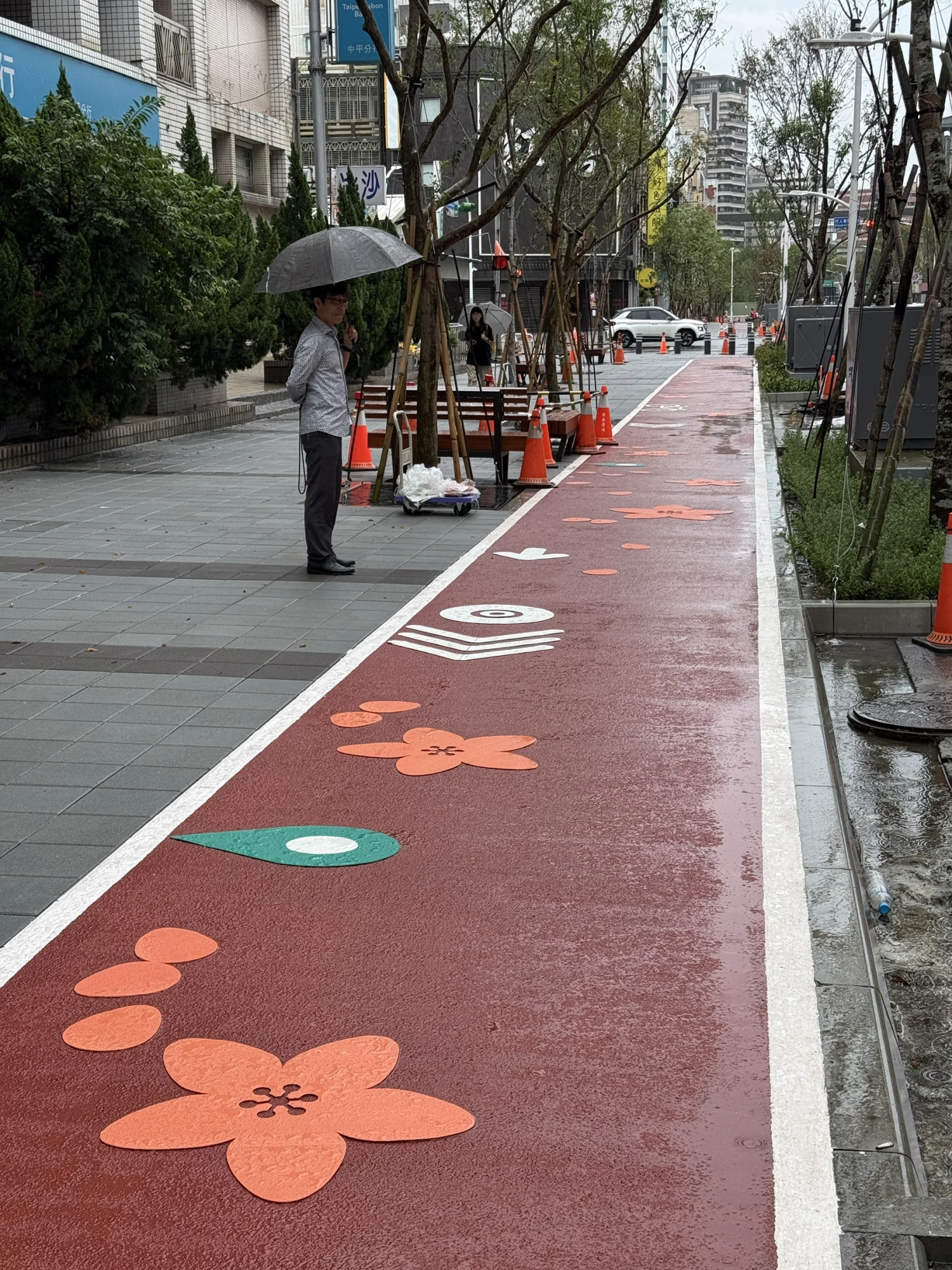 車格與成型標線施工