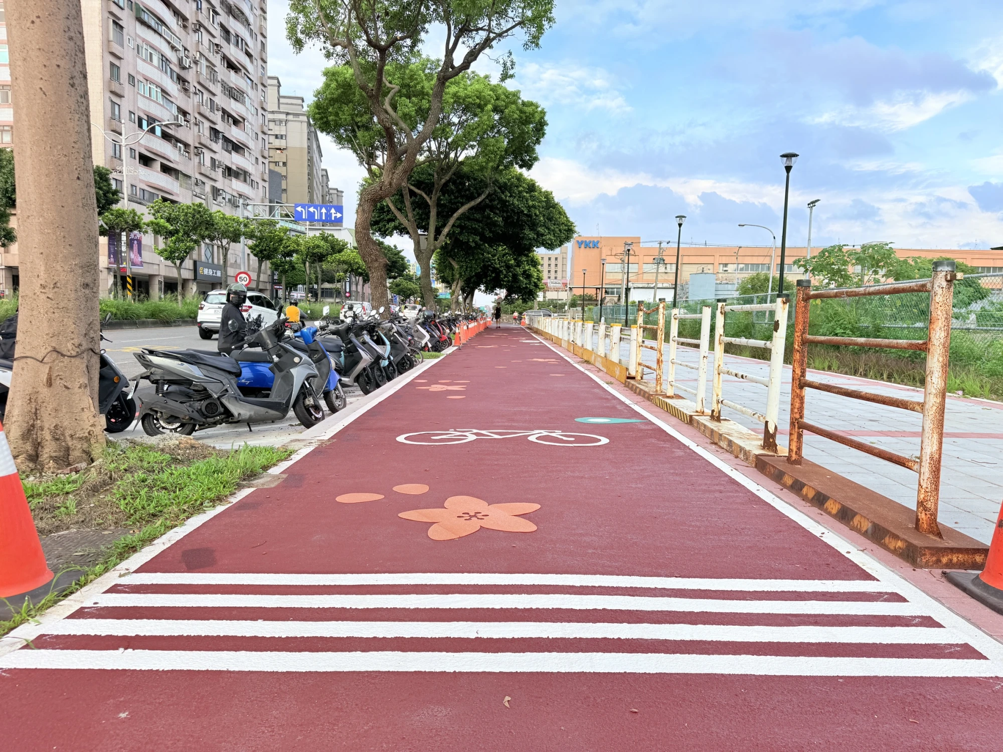 冷塑型彩色止滑塗料施工