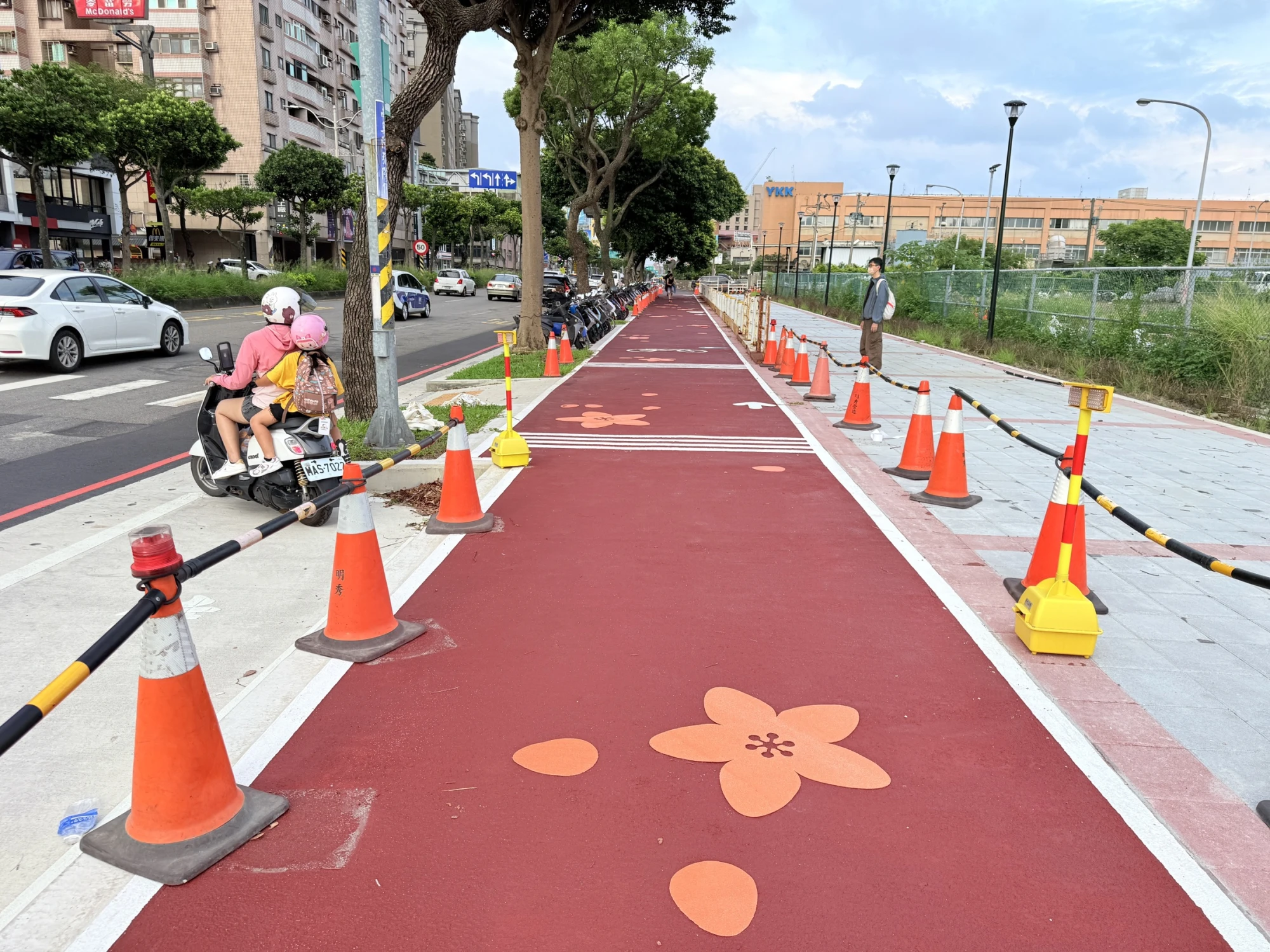 冷塑型彩色止滑塗料施工