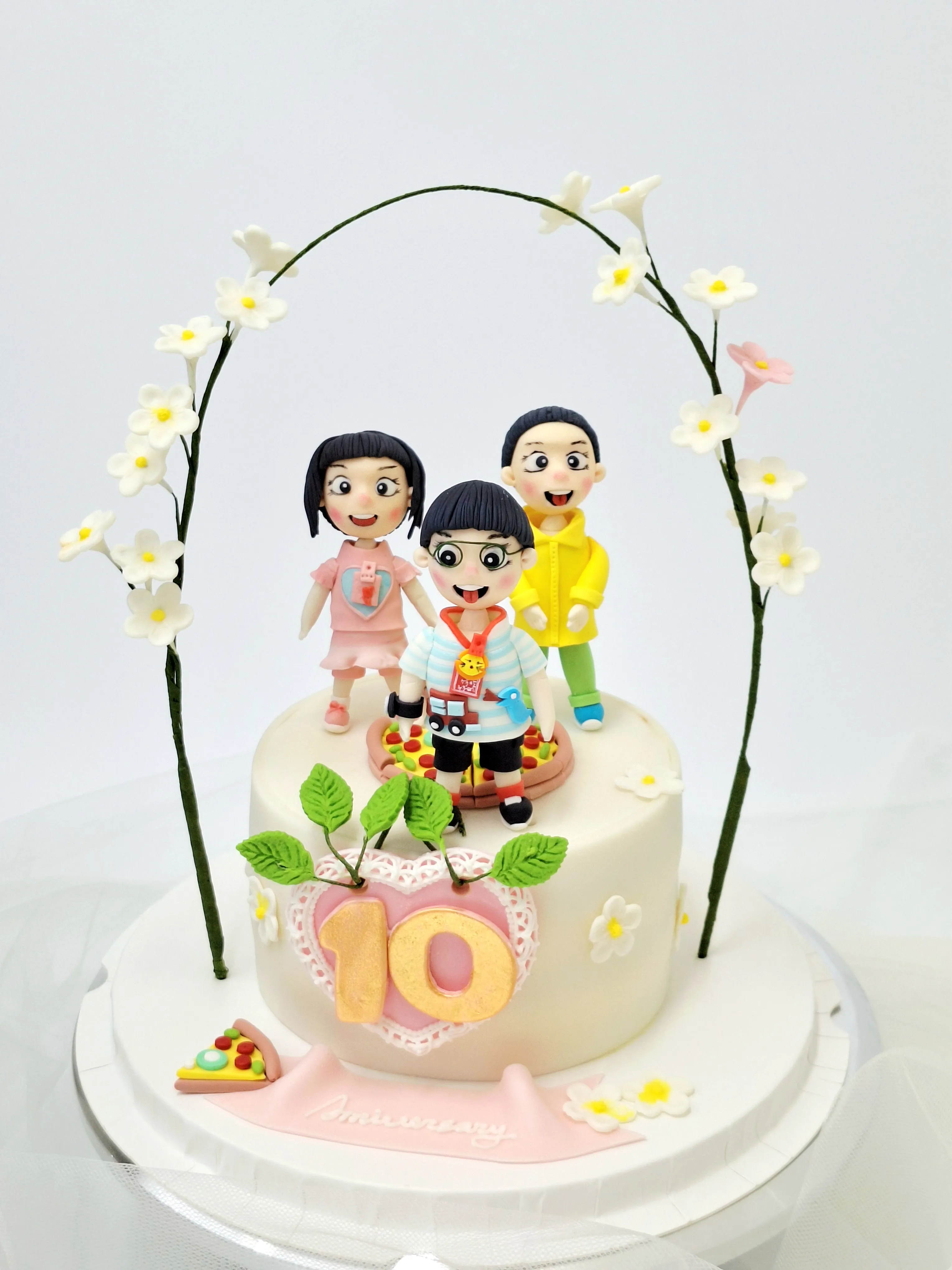 10周年結婚紀念蛋糕