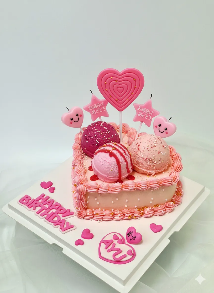 【少女心限定・粉紅夢幻蛋糕】|  台中鮮奶油蛋糕|台中奶油蛋糕