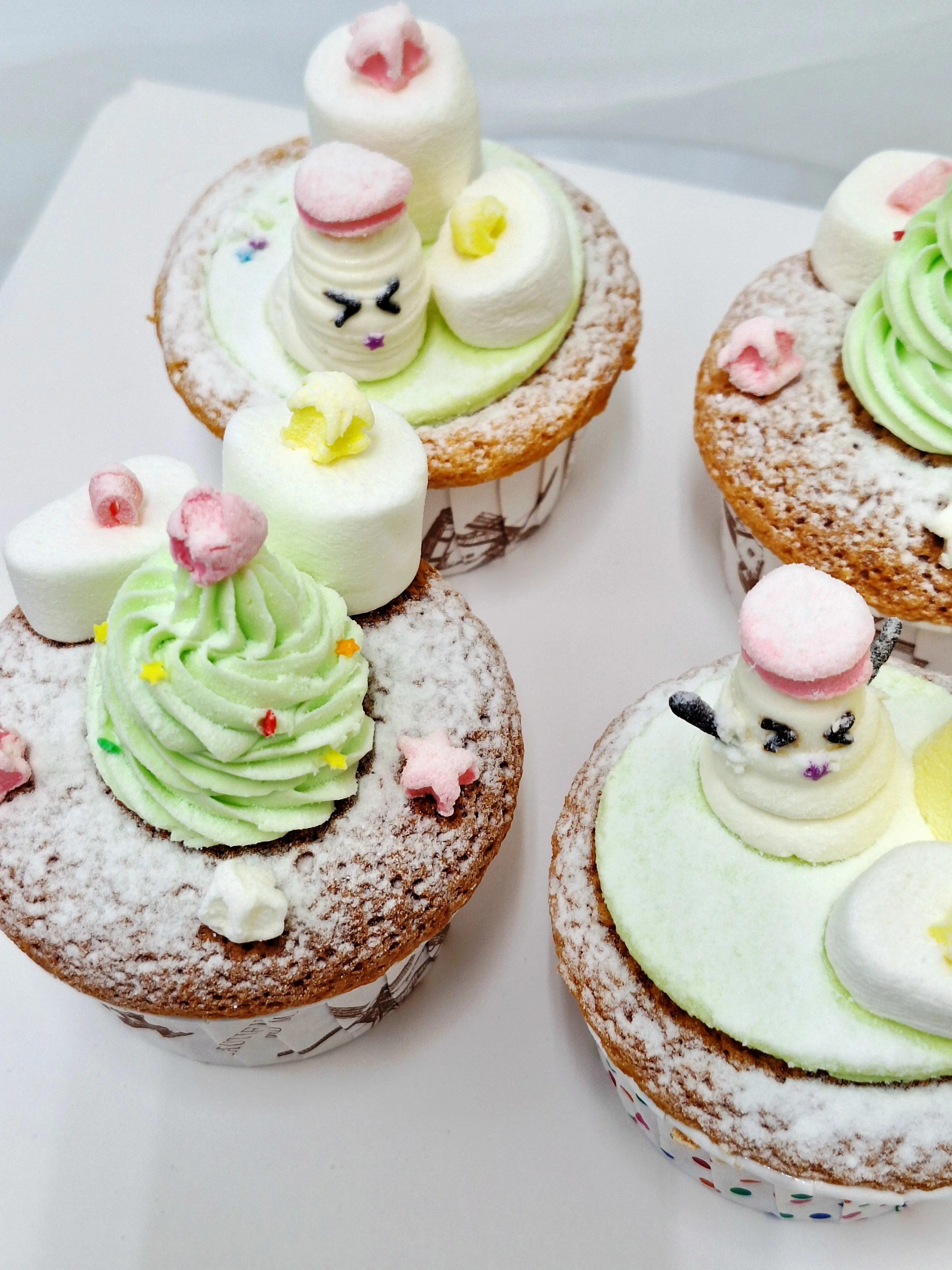 客製耶誕造型(大)杯子蛋糕