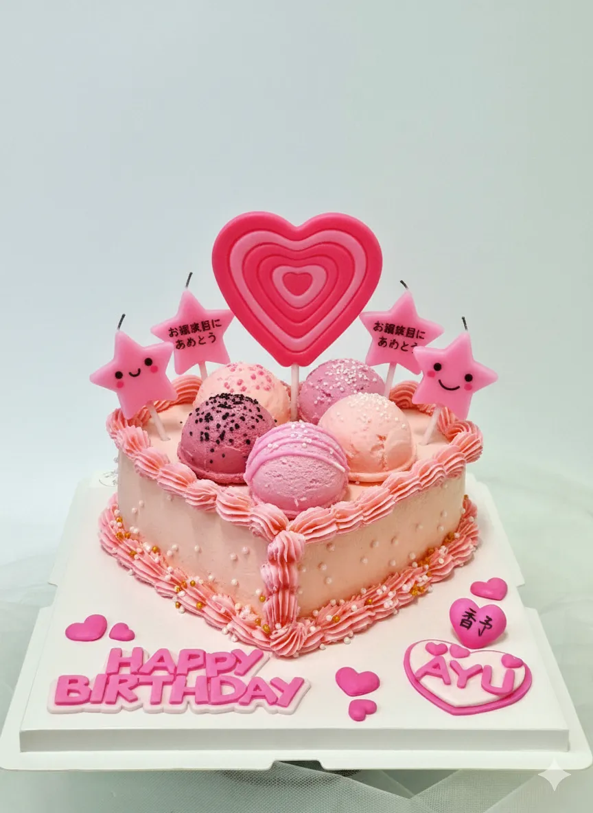 【少女心限定・粉紅夢幻蛋糕】|  台中鮮奶油蛋糕|台中奶油蛋糕