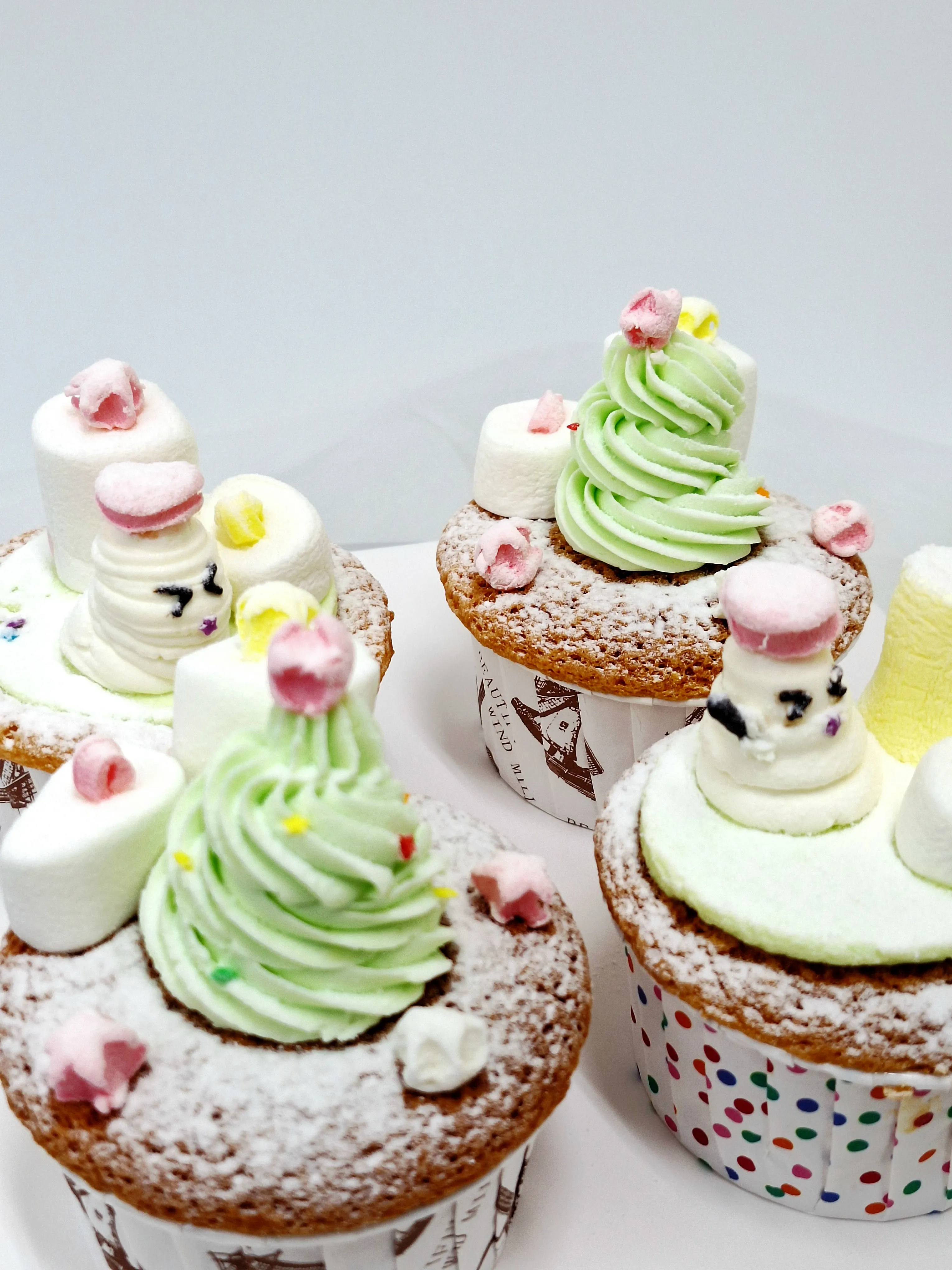 客製耶誕造型(大)杯子蛋糕