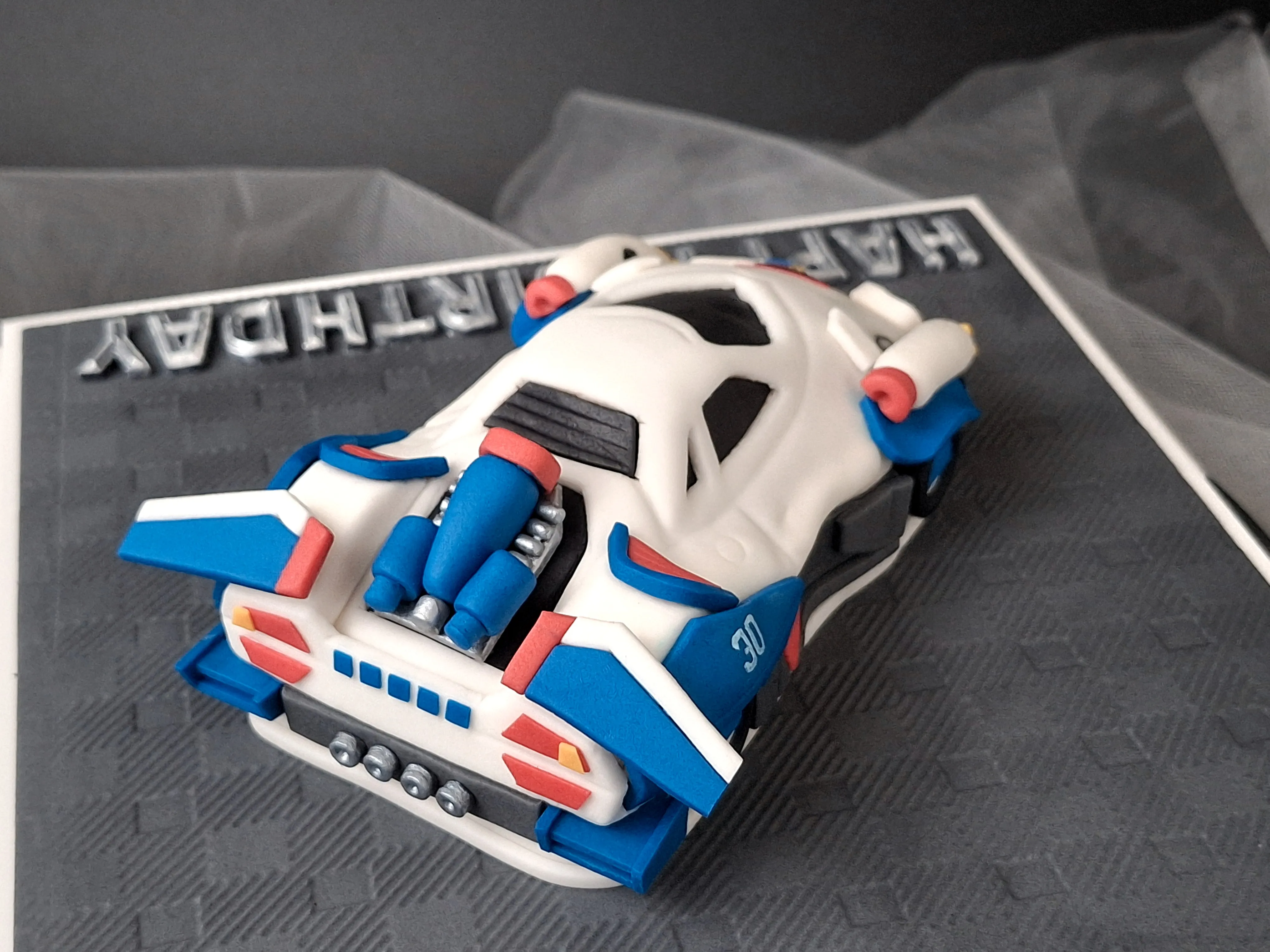 客製 TOMICA 霹靂閃電車 造型蛋糕