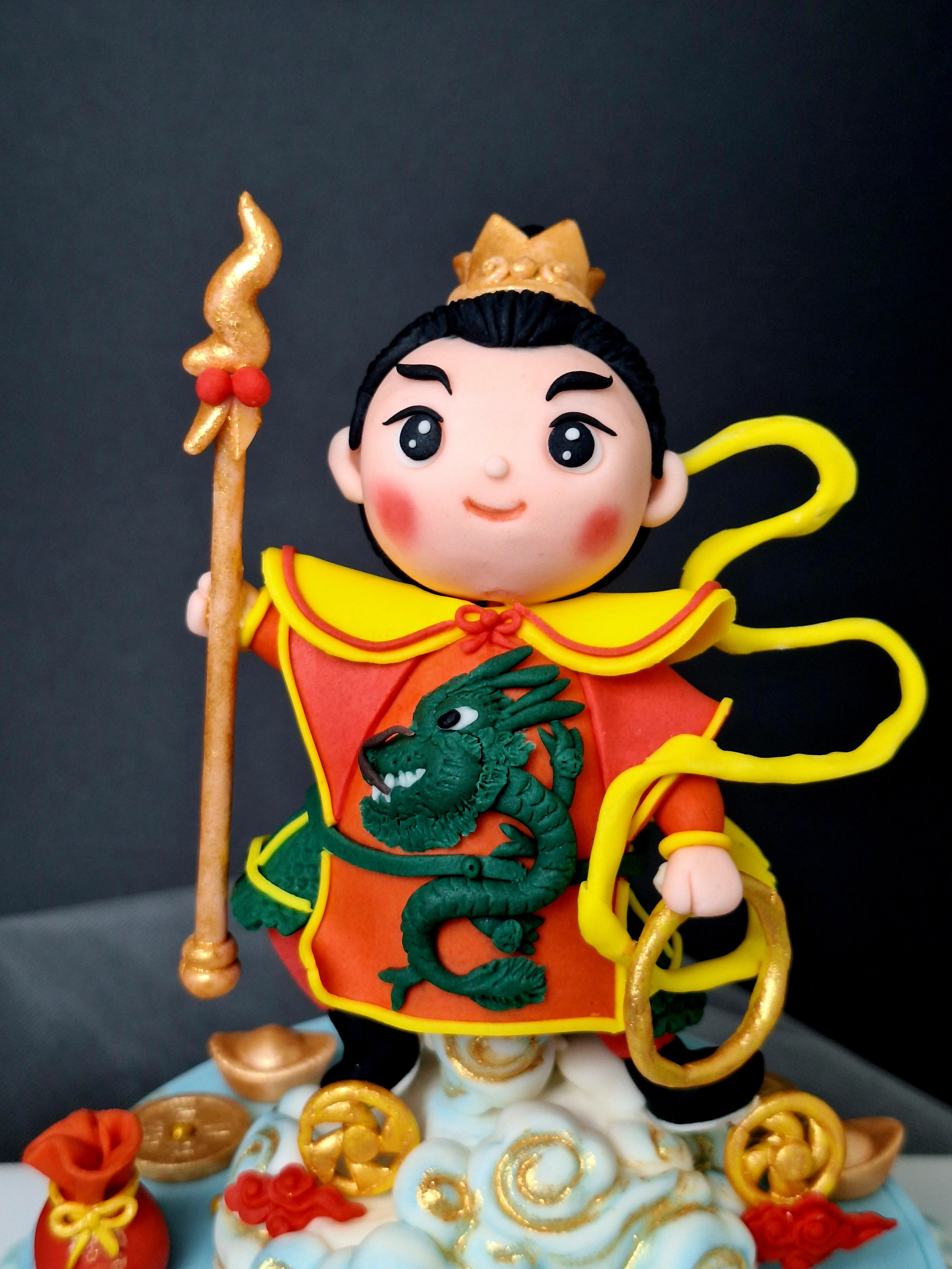 客製 三太子哪吒造型蛋糕
