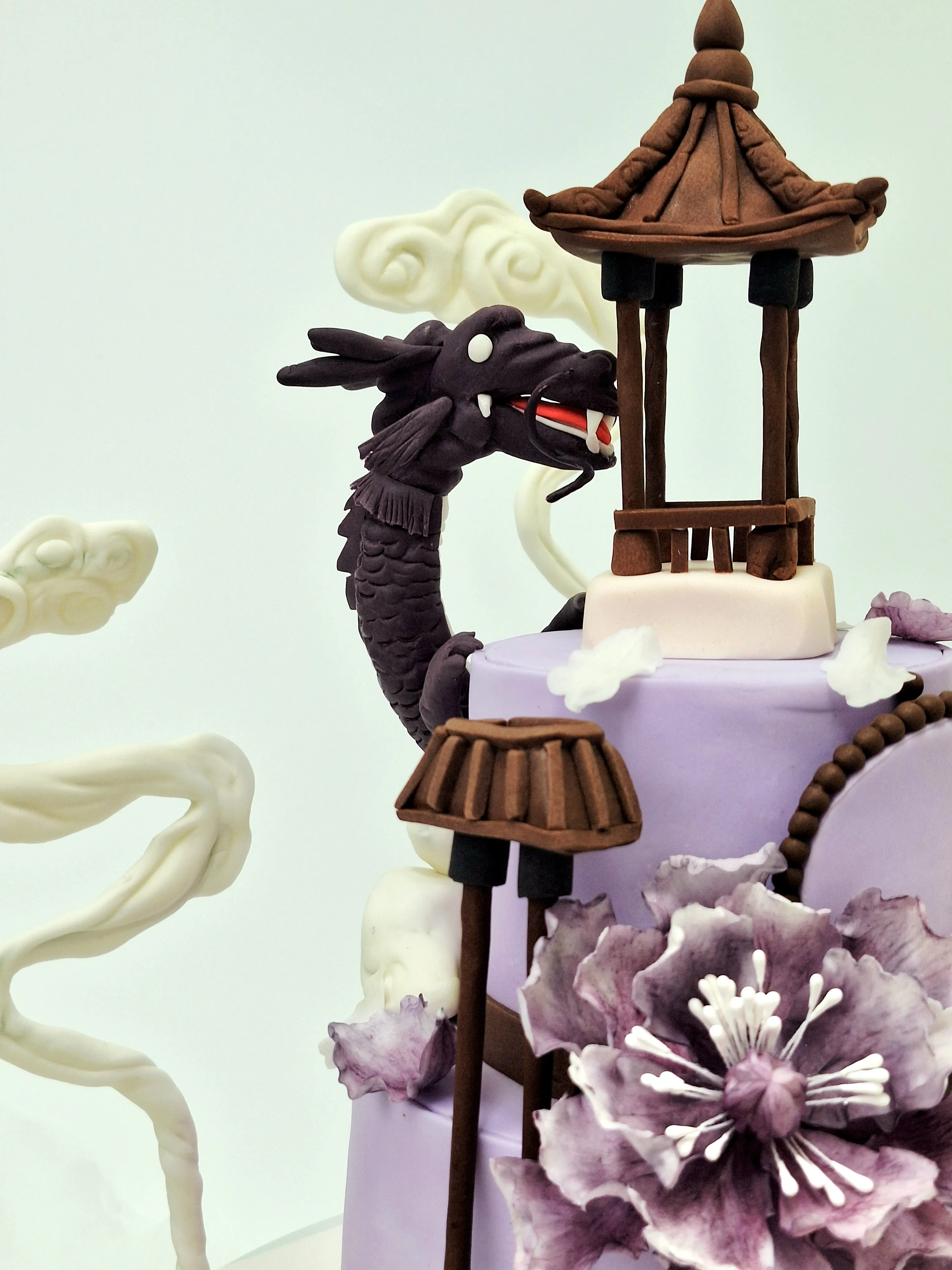 客製 中國風雙層造型蛋糕