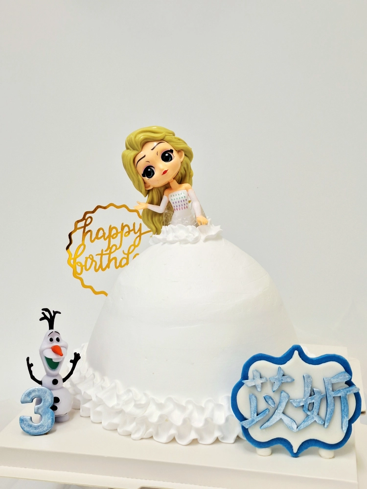 客製 冰雪奇緣造型蛋