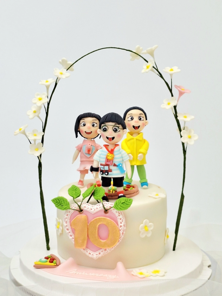 10周年結婚紀念蛋糕