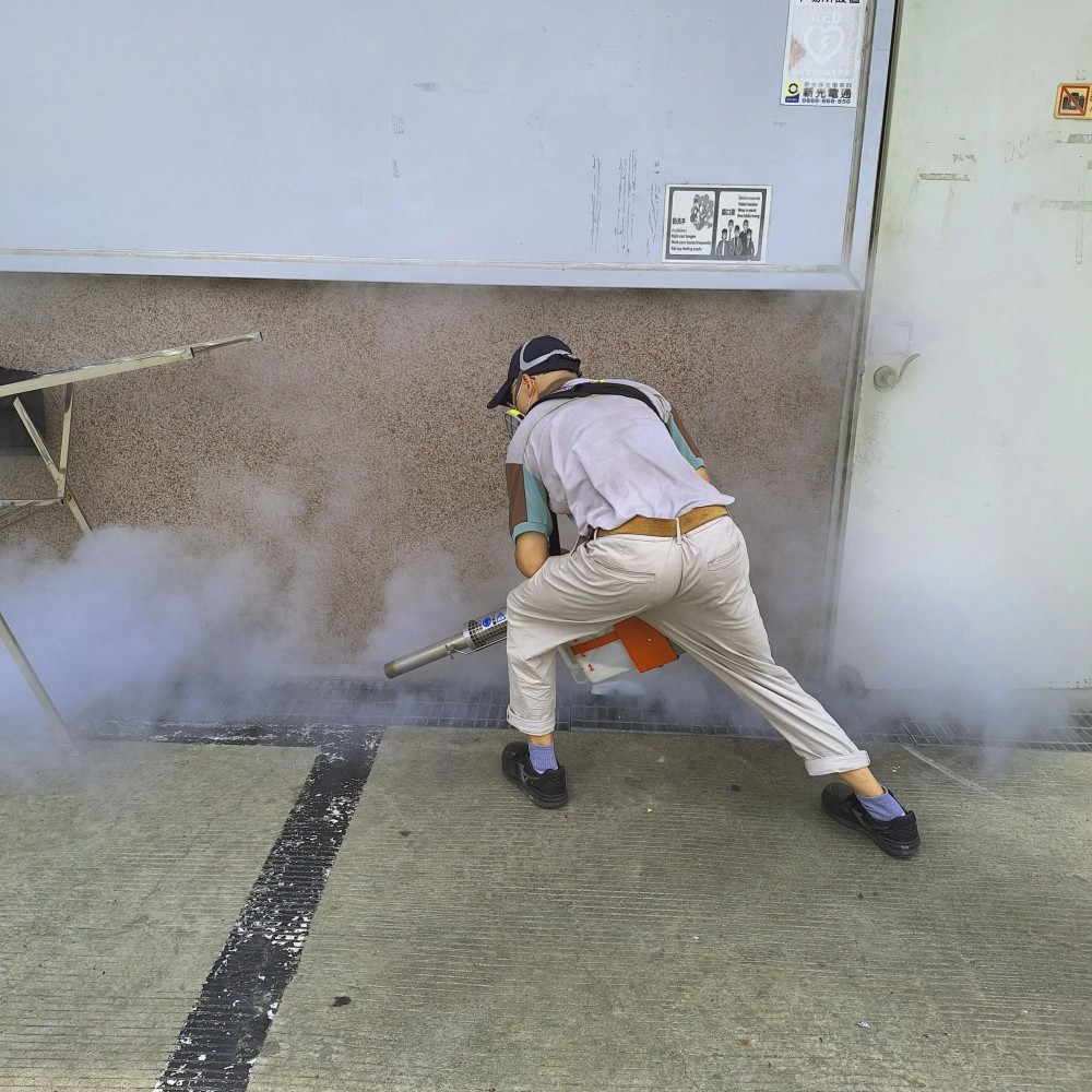 水溝除蟲消毒