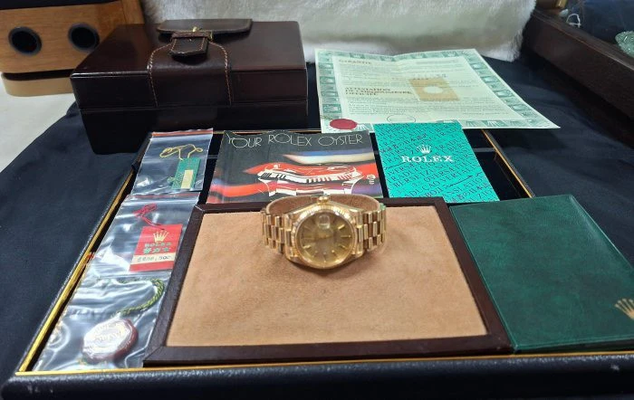 ROLEX 勞力士腕錶的盒裝配件組