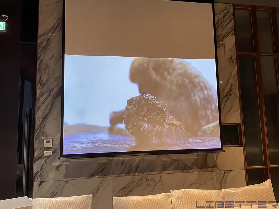 社區挑高安裝：峰米 X5 智慧型4K雷射投影機 現在買雷射機真的很划算啦