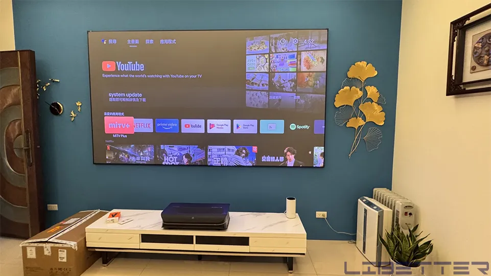 家用案例：AWOL LTV-3000 Pro 4K高階旗艦 & 120吋 1.0 黑柵抗光幕 長青機器 熱度依然不退