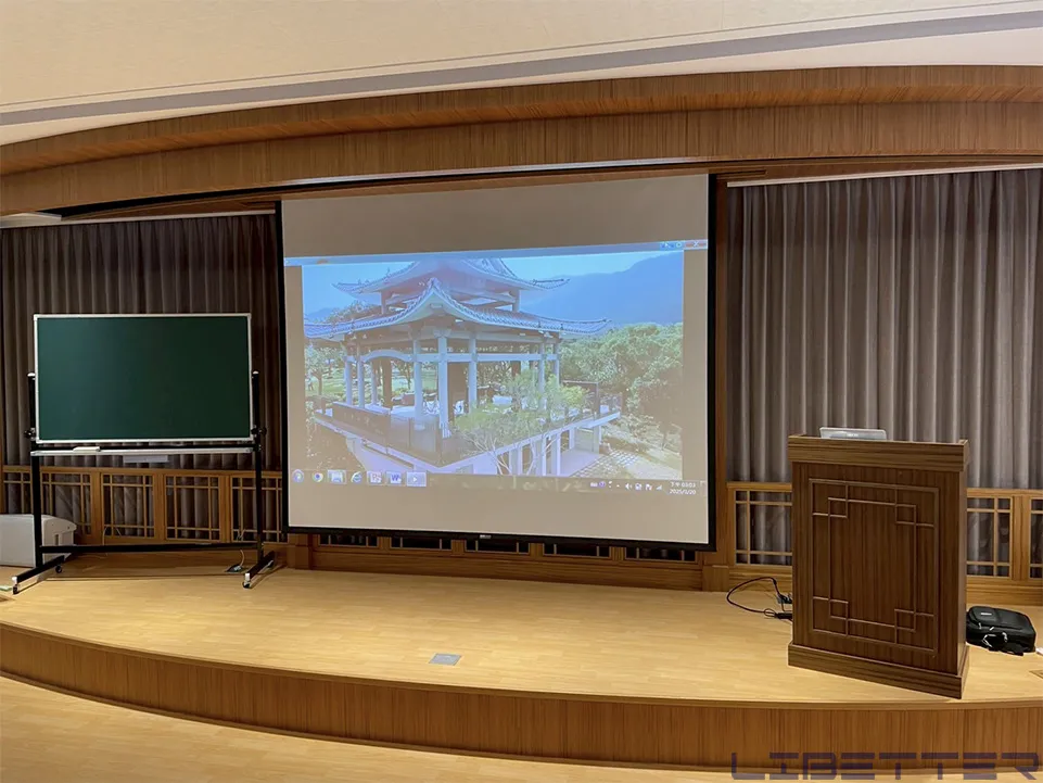 商用案例：Optoma ZH507 雷射投影機 環境明亮下也可以使用高cp值的機器