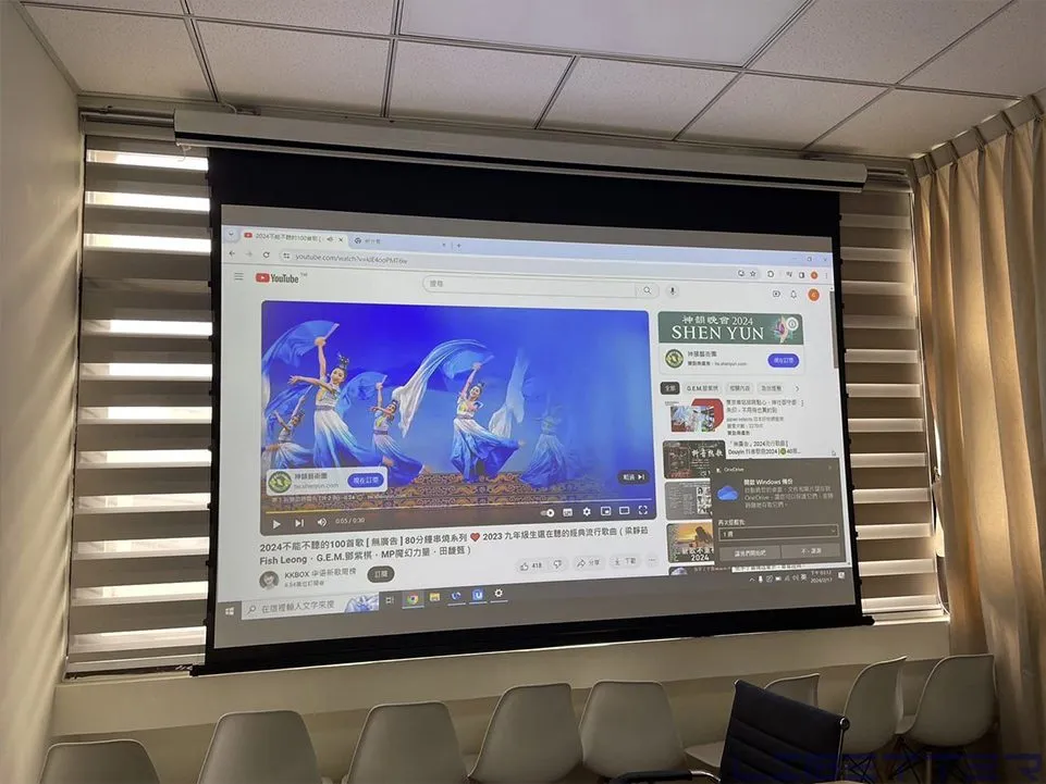 施工案例：Libetter Vision 120吋電動張力幕安裝！台製品牌 品質保證 服務周到