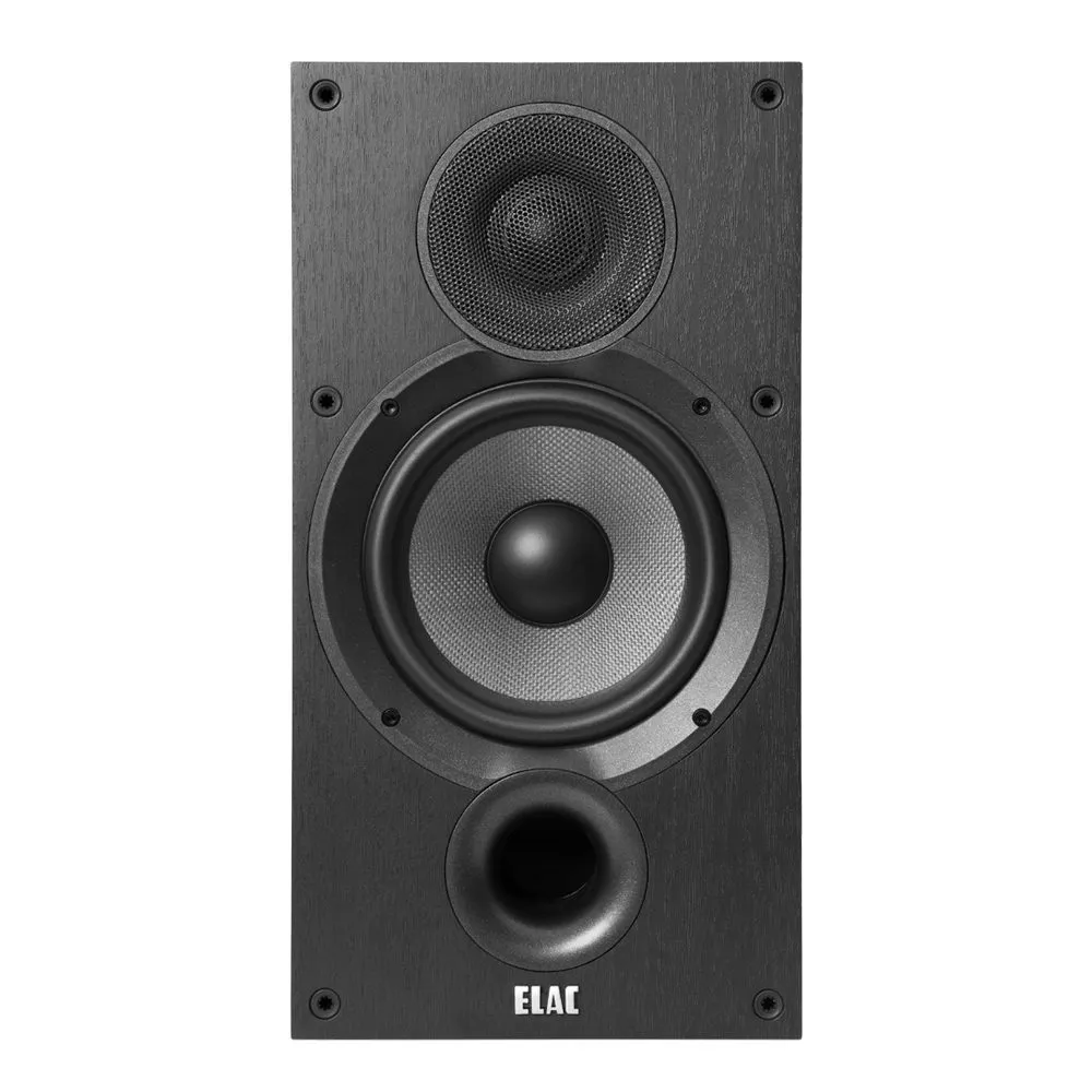 ELAC DEBUT 2.0 DB62 書架型 家庭劇院喇叭 一對(黑)