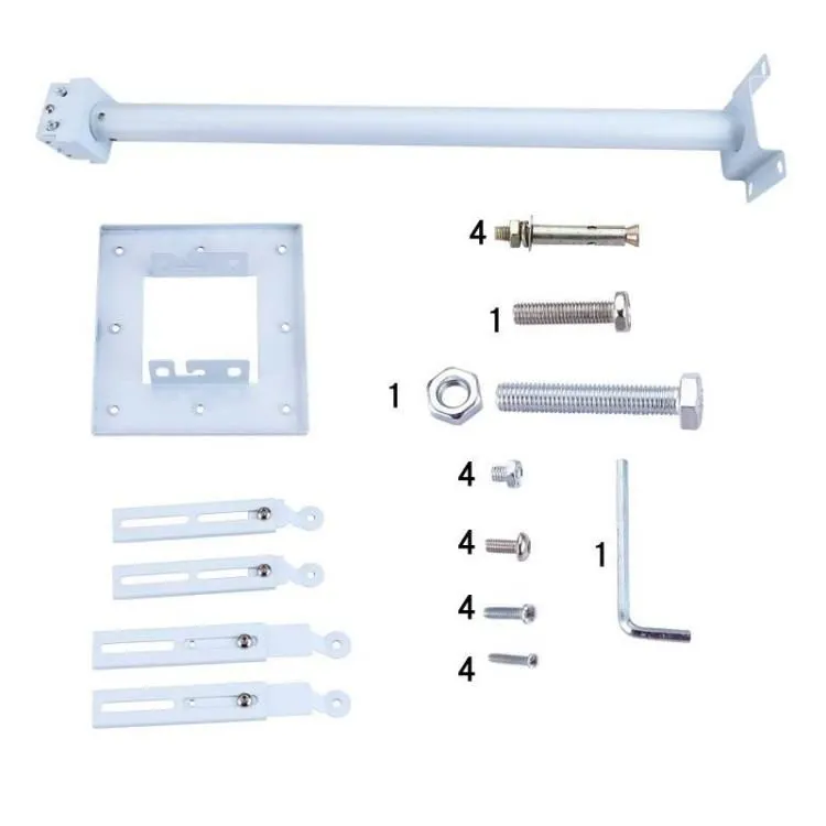 【24小時出貨】珍珠白80~150cm工程款投影機萬用吊架＆吊掛＆吊頂(A80150)