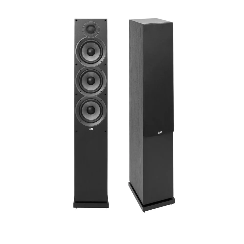 ELAC DEBUT 2.0 DF62 落地式 家庭劇院喇叭 一對(黑)