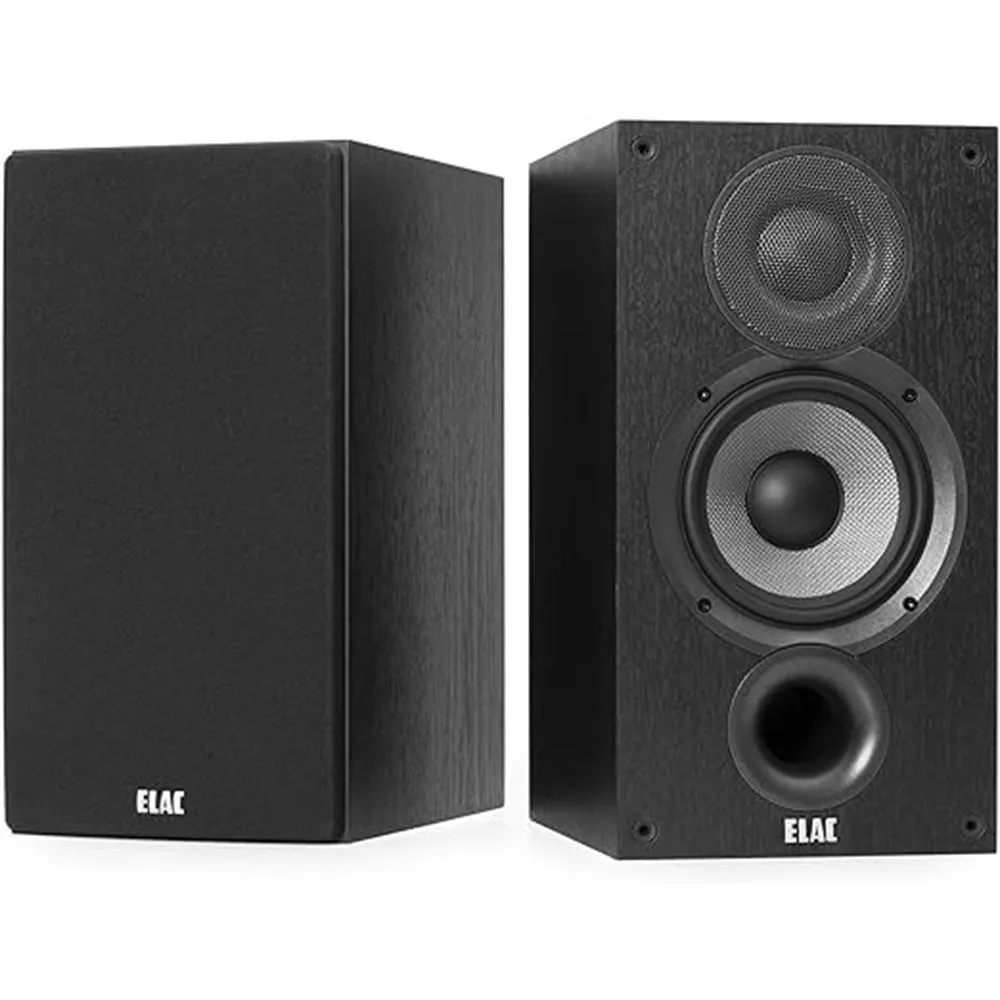 ELAC DEBUT 2.0 DB52 書架型 家庭劇院喇叭 一對(黑)