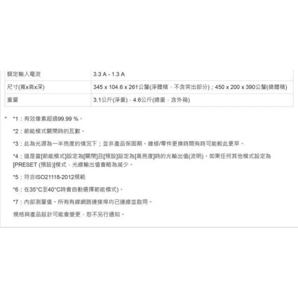 NEC MC422X 4200流明 XGA解析度 投影機 含稅現貨