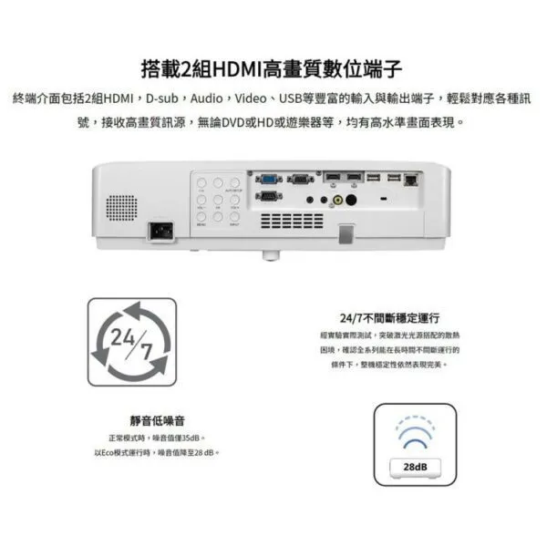 ROLY RL-A400X [XGA,4000流明]雷射商務投影機